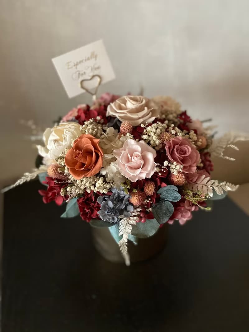 畢業花禮畢業花禮生日慶賀開幕大地暖色系開幕誌慶永生花玫