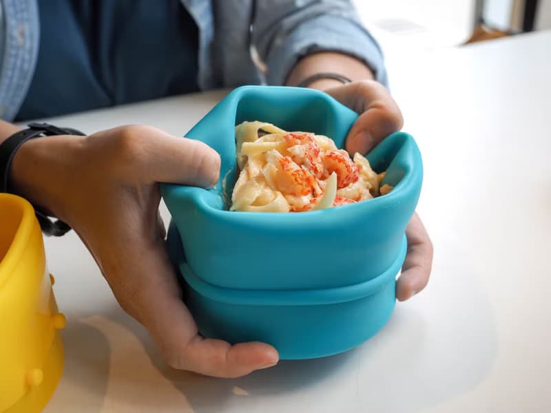 加拿大LUUMI Bowl 外食帶 藍