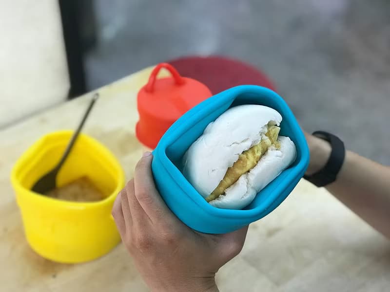 加拿大LUUMI Bowl 外食帶 藍