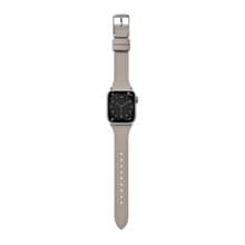 Apple Watch 銀河灰 平紋珍藏 真皮 皮革 手錶 錶帶