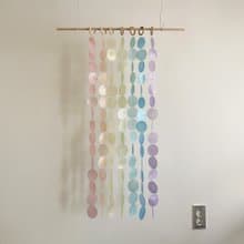 DIY-KIT| Helsinki Flower Shop-7 color set-Curtain|Shell Wind Chime Mobile|#0-499