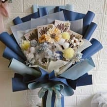 餅乾 零食花束 木棉花 畢業花束 謝師花束 乾燥花 生日 情人節