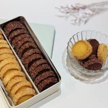 厚燒奶油鑽石餅乾 | 質感小方鐵盒 | 端午送禮首選