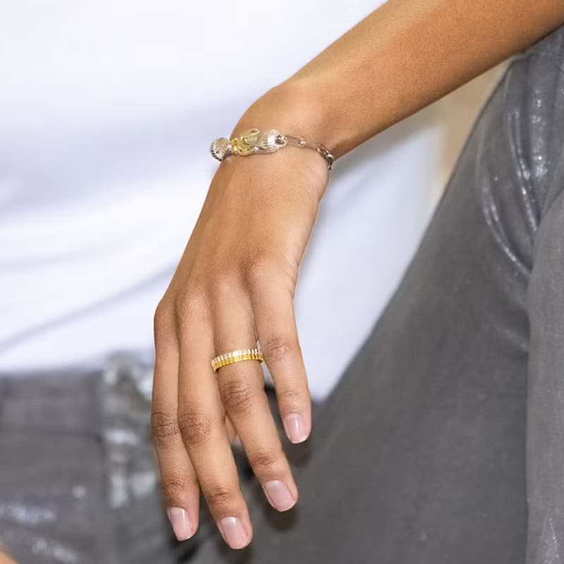 TIME COGWHEEL SLIM RING