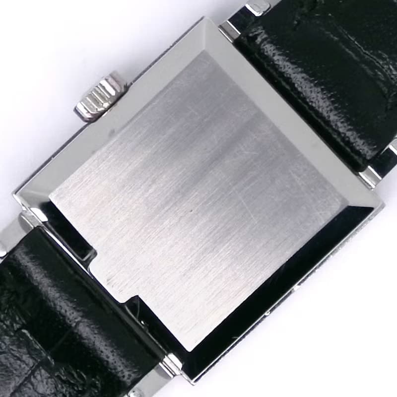 【日本直送】オメガ OMEGA ジュネーブ 腕時計 cal.1070 SS × 型押しレザー 手巻き シルバー文字盤 レディース【中古】