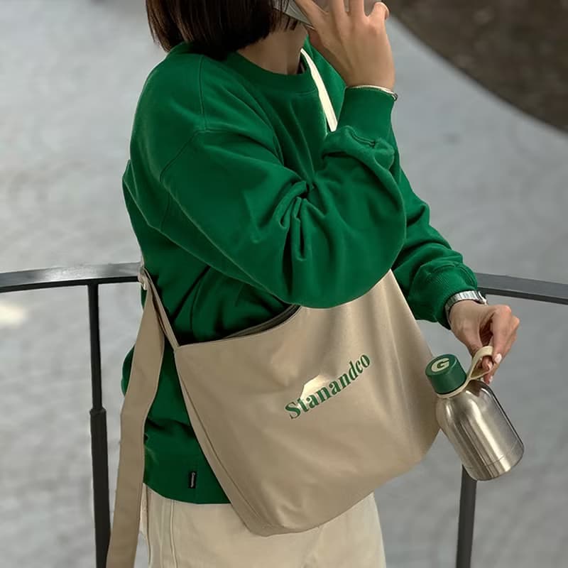 Stan&Co 輕便斜跨包 含水壺袋/單肩兩用包 防潑水休閒男女通勤