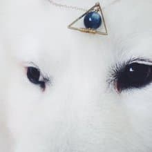 MYTH 三角藍晶黃銅項鍊