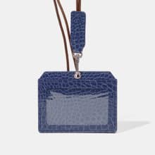 JESSENIA ORIGINAL閃亮鱷魚皮職員通行證件套