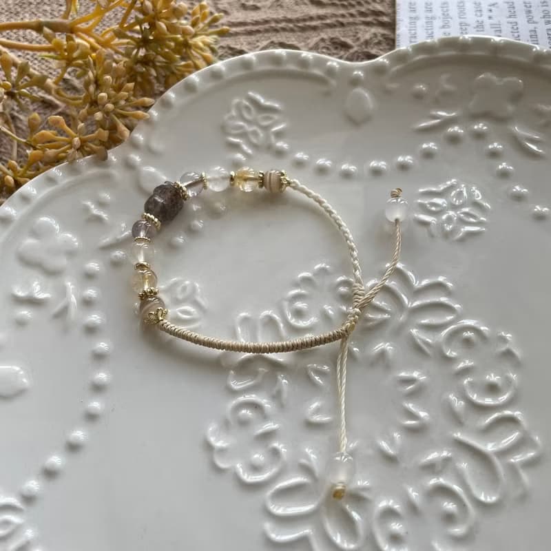 聚財超七貔貅編織手鍊