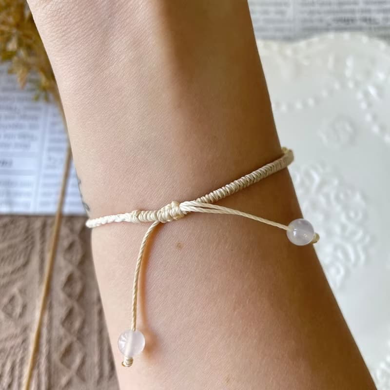 聚財超七貔貅編織手鍊