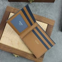 Nativemade 短銀包 法國山羊皮 男裝 短夾 錢包 錢夾