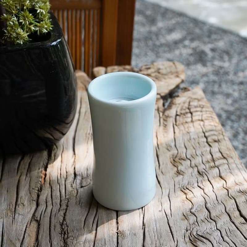 充電式 陶瓷電子品香爐 - 天青