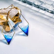海洋系列 | 深海的迷戀 925銀針 可改耳夾