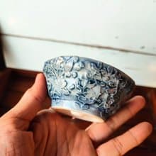 手作陶-點心小碟-蠟燭盤-山林意境雕塑