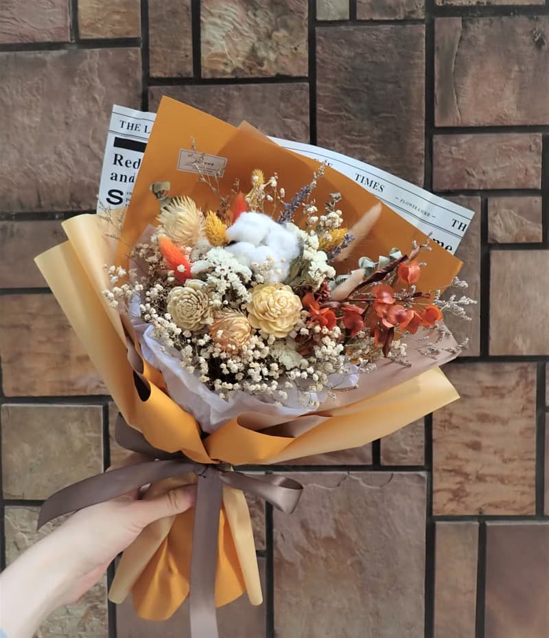 乾燥花花束(全色系)