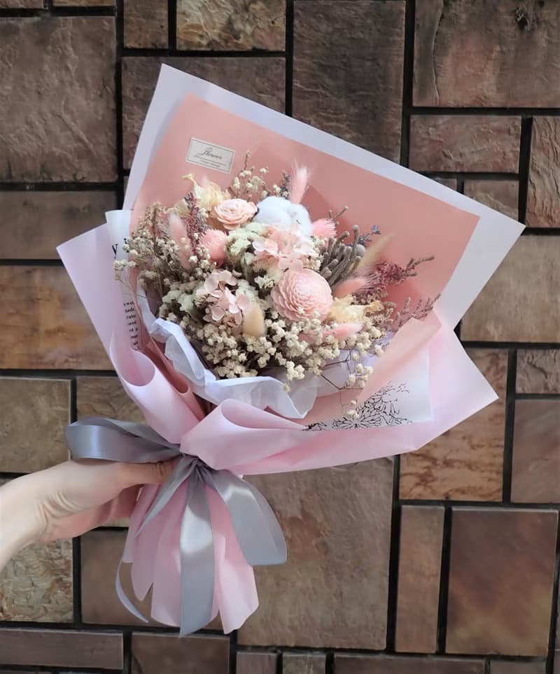 乾燥花花束(全色系)