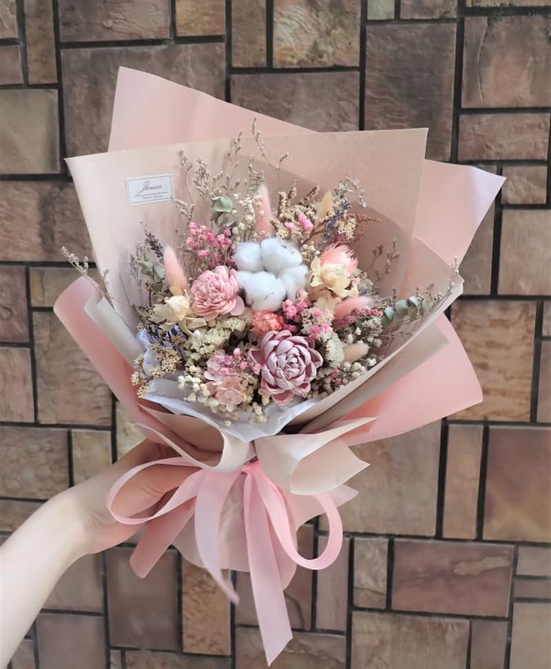 乾燥花花束(全色系)