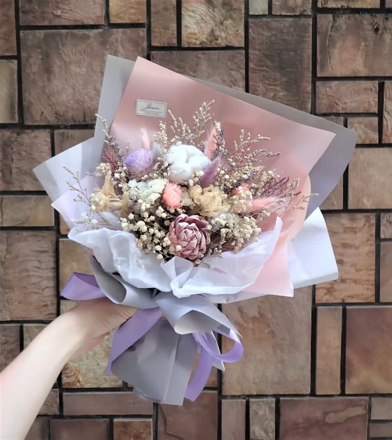 乾燥花花束(全色系)