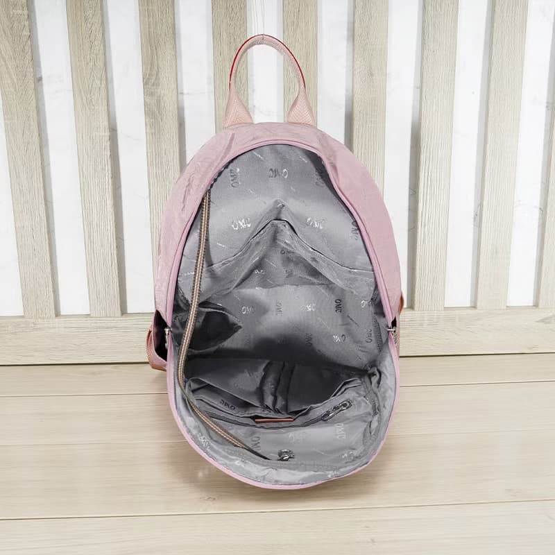 (櫻花粉)輕盈紙感甜美系休閒旅行後背包(大款)33571