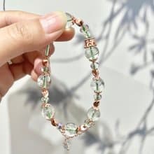 【透體綠幽靈】翠幽靈 水晶設計手鏈手串手鍊