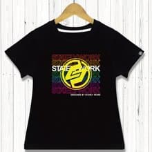 STATELYWORK 霓虹LOGO T-童裝短T