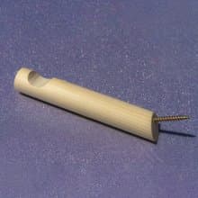 Pine wood wall hook.Minimalist wall storage. Macramé holder. Plant rack hanger.