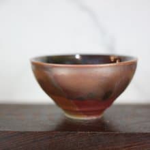 【送禮好物】120ml 天目釉 柴燒茶杯 茶碗 鶯歌名家葉敏祥作品
