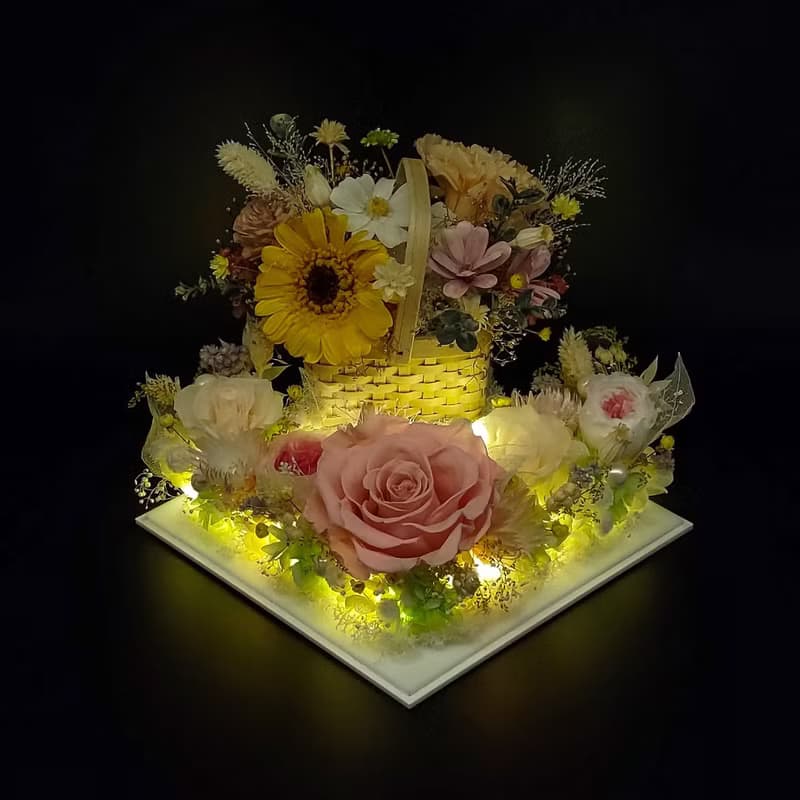 Yume永生花夢幻庭園系列 - 厄洛斯之花(一斥染)