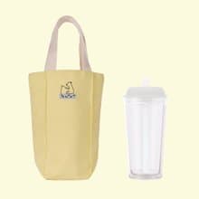 【組合優惠】YCCT 啵啵杯 710ml + 飲料提袋高大款