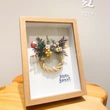 岩花生日禮物  誕生日の注連繩 しめなわ  木框禮