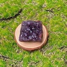 招財開運-天然原皮原礦四方來財紫晶簇 紫水晶 消磁淨化 快速出貨