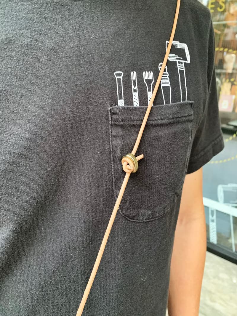 SMILE FACE 咭位斜背手機殻 皮革材料包 iPhone15 XR 好好縫 DIY