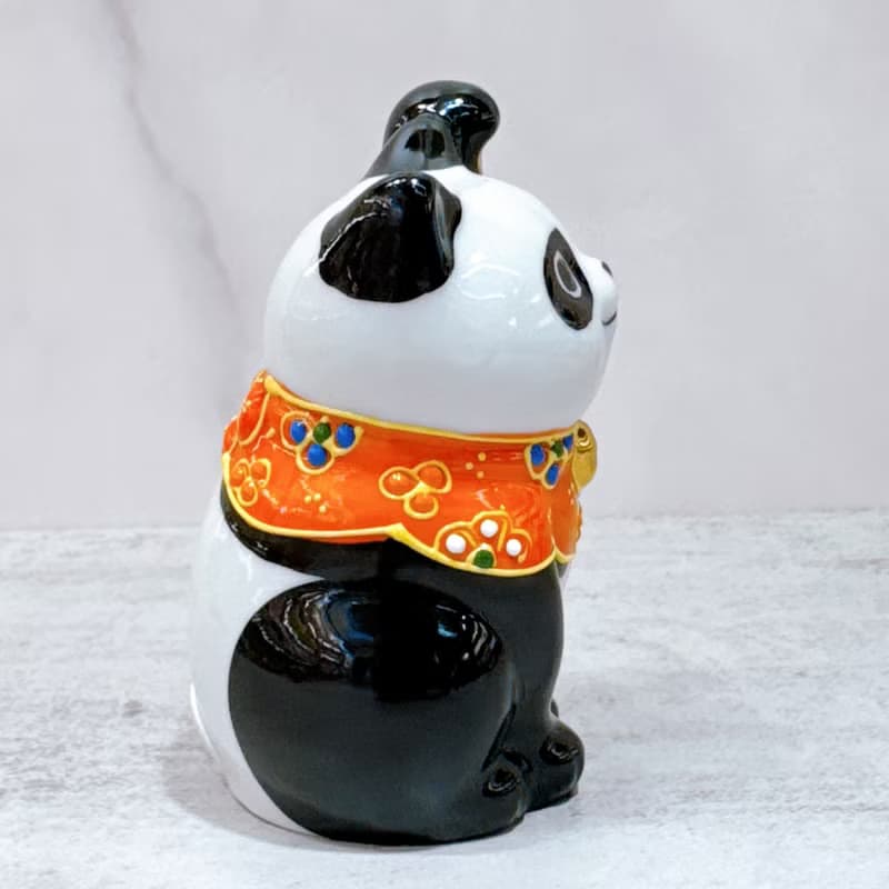 【熊趣萌韻】日本九谷燒招財貓 | 熊貓 - 3.2號