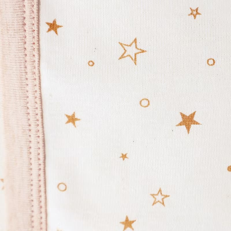 【SISSO有機棉】小幸運星星有機柔棉四季肚衣 3M