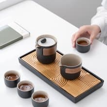 ZESEE|  Black 枯山水茶具組