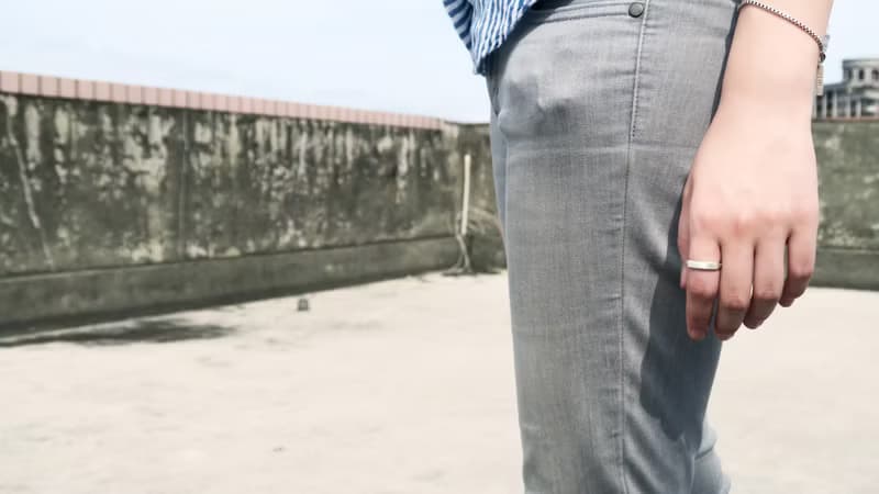 方晶格 麻花平版戒 霧黑款 925純銀戒指 男生戒指