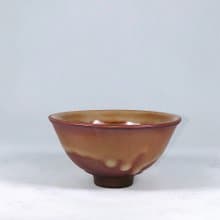 手作柴燒 志野小茶碗 JC043
