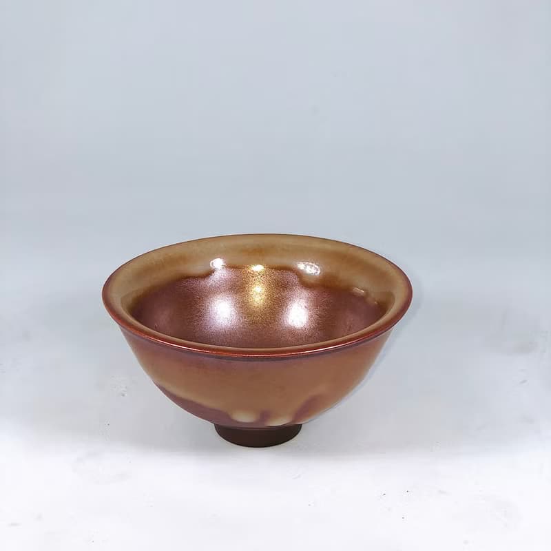 手作柴燒 志野小茶碗 JC043