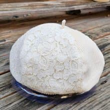 【HiGh MaLi】秋冬款貝蕾帽/畫家帽/氣質米白蕾絲#2.0版#限量