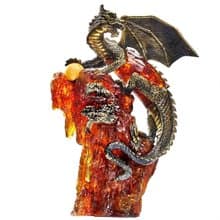 Sculpture of amber and bronze Bull|Amber Souvenir Gift|Amber Bull Figurine|