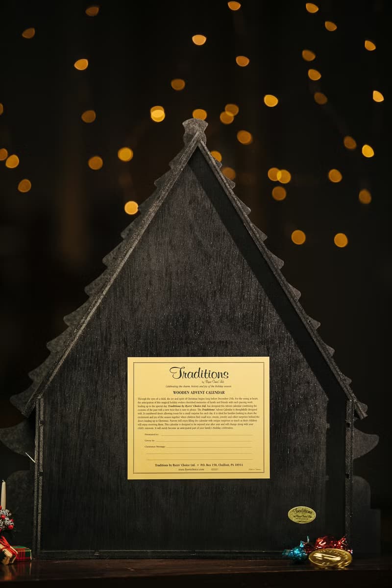 【獨家限量】美國經典聖誕倒數盒-知更報佳音 /創造完美聖誕體驗/