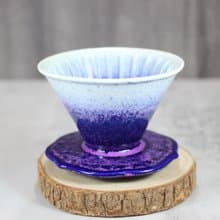 【送禮好物】曉櫻 50度角濾杯 自然釉咖啡濾杯 鶯歌燒