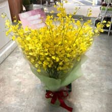 鮮花系列~文心蘭花束 精緻花 台北市外送免運費典華優惠券