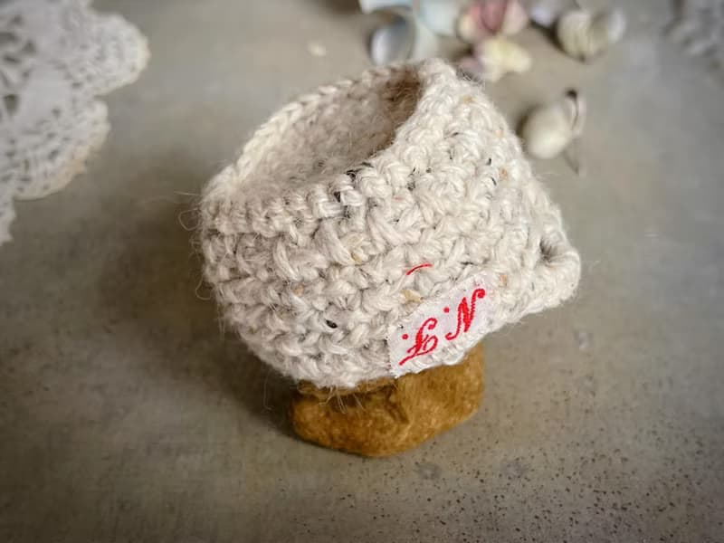 Knitting 提把置物籃 - 麵包籃