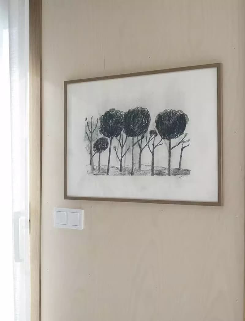 Isis Maakestad - 瑞典藝術家設計海報 TREES POSTER