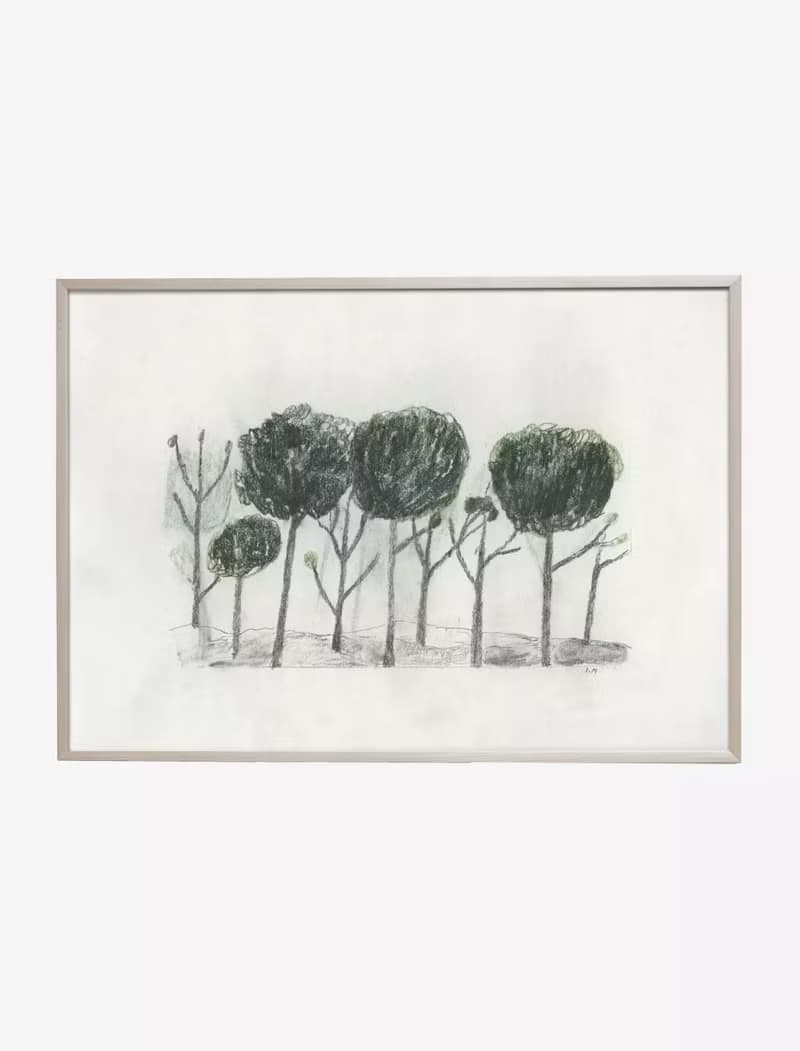 Isis Maakestad - 瑞典藝術家設計海報 TREES POSTER