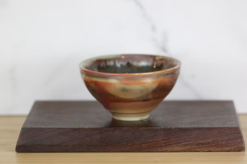 【送禮好物】120ml 天目釉 柴燒茶杯 茶碗 鶯歌名家葉敏祥作品