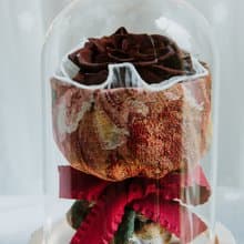 小香風花束/永生花玻璃盅/玻璃罩夜燈/禮物/喬遷禮/開幕禮/入厝禮
