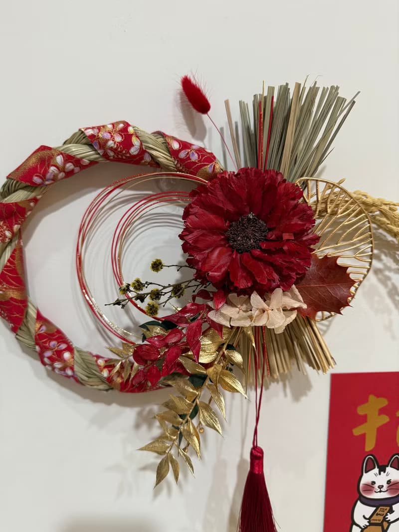 開運掛飾 注連繩 入厝花禮