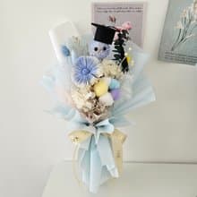 多色索拉太陽花畢業花束 索拉花 畢業典禮
